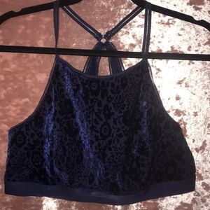 High Neck Bralette Top